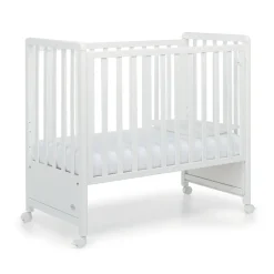 Cameretta Pikkoletto bianco con completo piumone grigio