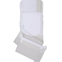 Cameretta Pikkoletto bianco con completo piumone beige