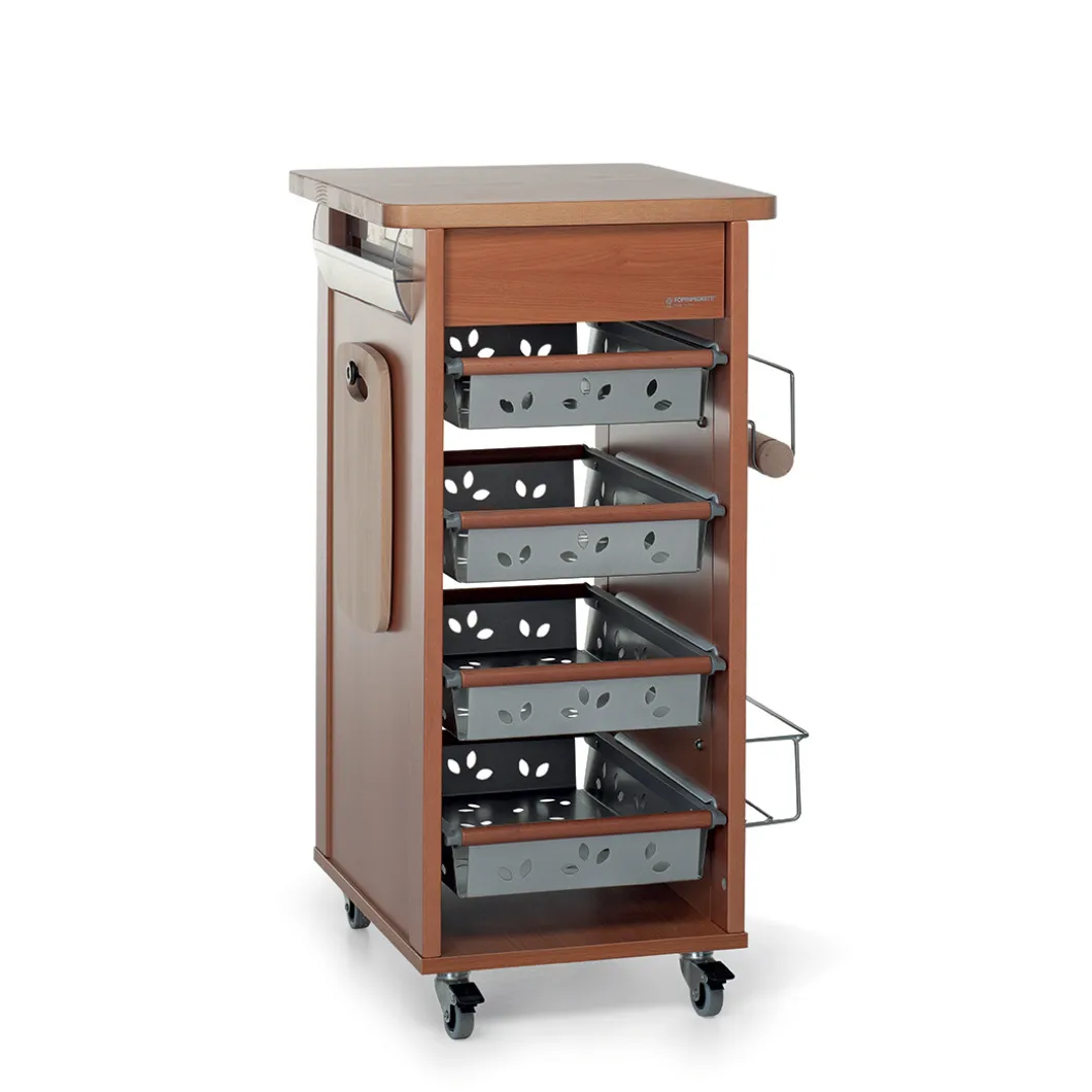 Carrello da cucina in legno Bistrot