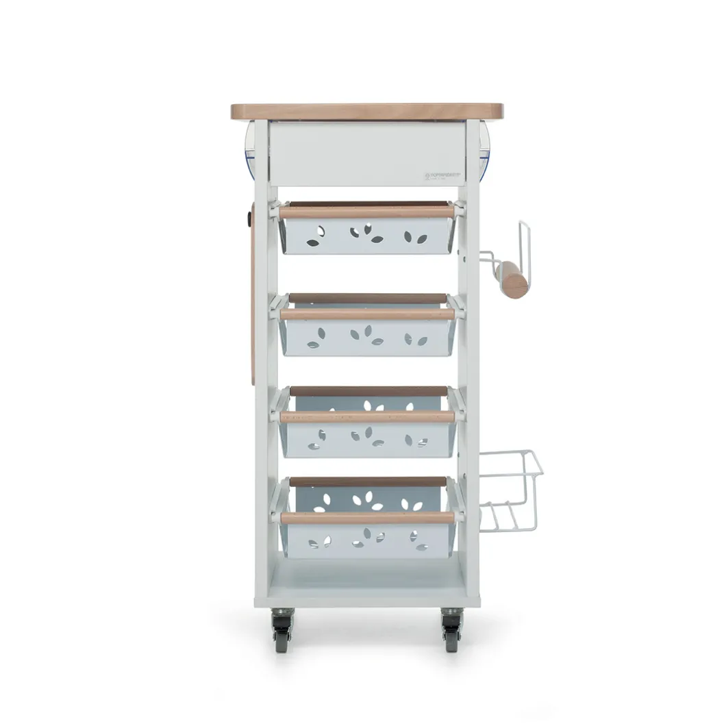 Carrello da cucina in legno Bistrot