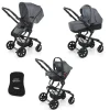 Lista Nascita Up3 i-Size titanio + Babyguard